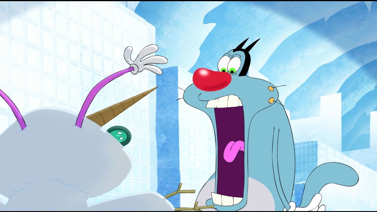 Dessin Animé Mortelle Adèle Episode 1 Oggy et les Cafards : IL FAIT FROID (Compilation) Episode complet - Youpi